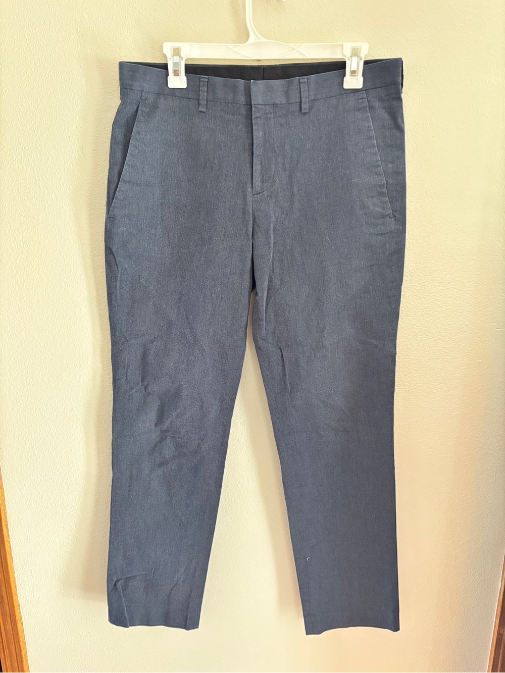 Express Men's Slate Blue Dress Pants